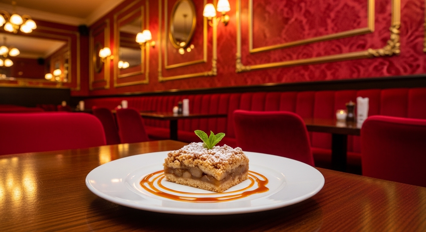 Karamelize Elmalı Crumble
